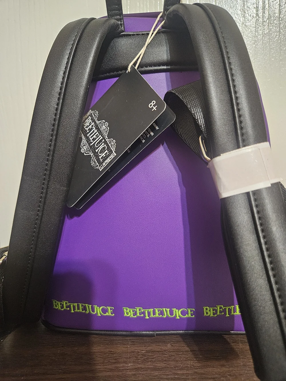 Loungefly Green & Purple Beetlejuice New With Tags